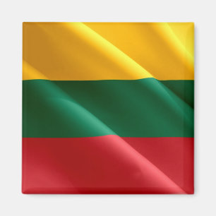 zLT002 LITAUISCHE WELLENFLAGGE LITAUENS, Kühlschra Magnet