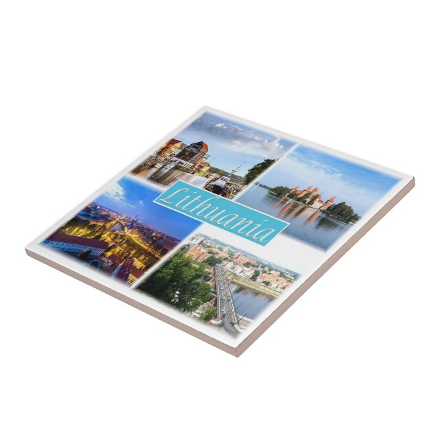 zLT003 LITAUEN, Fliese (Seite)