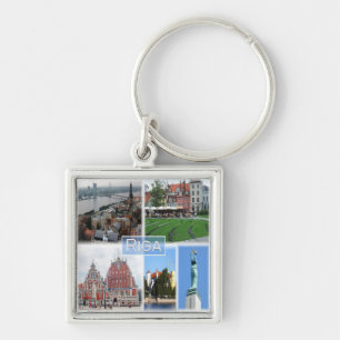 zLV003 RIGA, Latvijas, Republika Lettland, Schlüsselanhänger