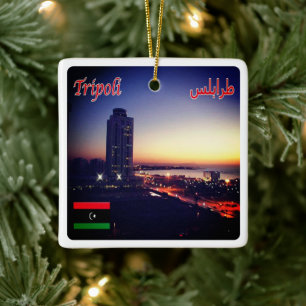 zLY014 TRIPOLI, Libyen, Afrika, Keramikornament