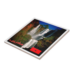 zMA006 MOROCCO, d'Ouzoud Falls, Afrika, Fliese