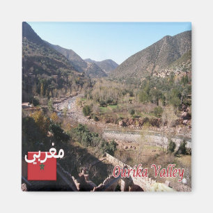 zMA020 MOROCCO, Ourika Valley, Afrika, Kühlschrank Magnet