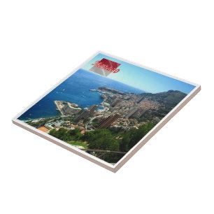 ZMC010 PRINZIPALITÄT VON MONACO, Ansicht Fliese
