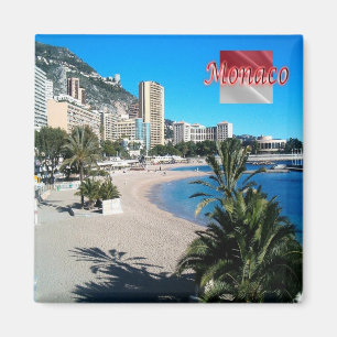 zMC041 LARVOTTO, Monaco, Kühlschrank Magnet