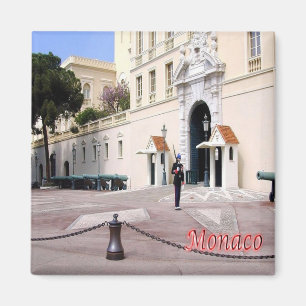 zMC050 GUARD IN THE PALACE, Monaco, Kühlschrank Magnet