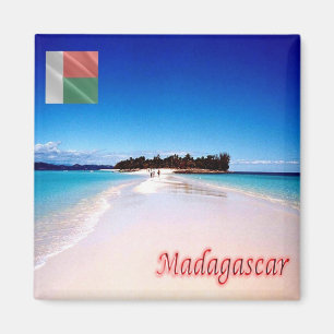 zMG016 MADAGASCAR, Nosy Iranja, Panorama, Kühlschr Magnet