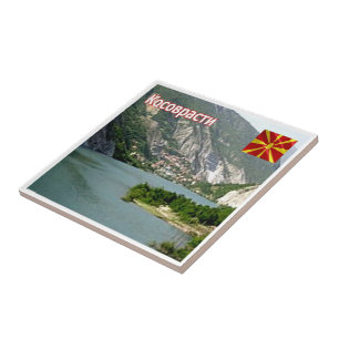 zMK011 DOLNO KOSOVRASTI River Radika, Fliese