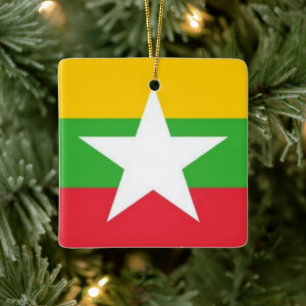 zMM001 Birma/Myanmar, Keramikornament