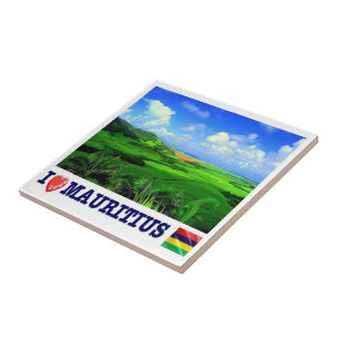 zMU020 MAURITIUS I Liebe, Afrika, Fliese