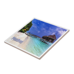 zMV004 Inseln MALDIVES Beach, Asien, Fliese