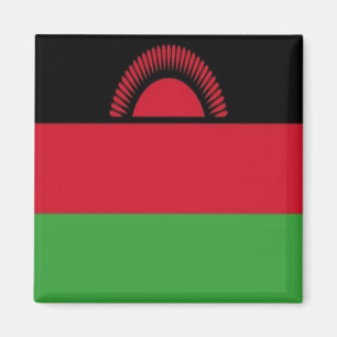 zMW001 MALAWI Flag, Afrika, Kühlschrank Magnet