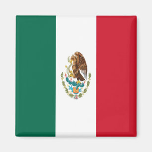 zMX001 MEXICO, Flag, Amerika, Kühlschrank Magnet