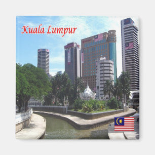 zMY008 MASJID JAMEK Kuala Lumpur, Malaysia, Kühlsc Magnet