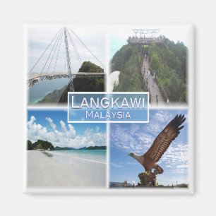 zMY015 Kedah Beach, LANGKAWI, Malaysia, Kühlschran Magnet