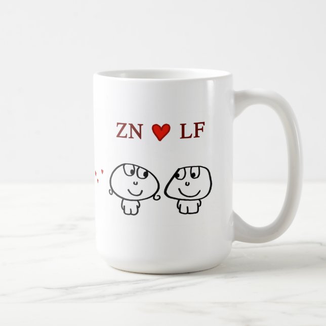 "ZN-Herz LF " Kaffeetasse (Rechts)