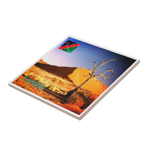 zNA004 NAMIBIA Desert, Afrika, Fliese