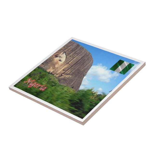 zNG010 NIGERIA, Zumarock, Fliese (Seite)