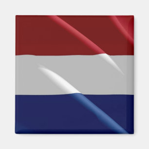 zNL002 DUTCH waving FLAG, Niederlande, Holland Magnet
