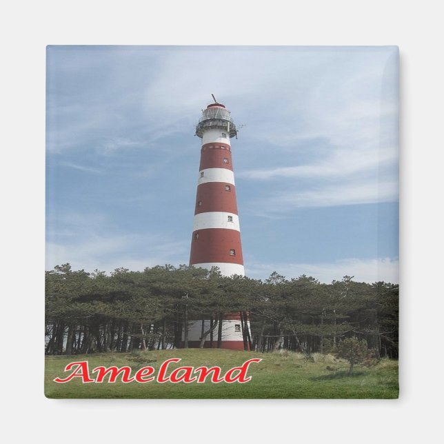 zNL004 AMELAND, Friesen, Niederlande, Magnet (Vorne)