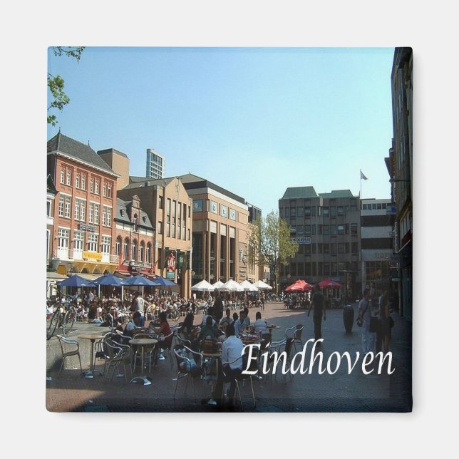 zNL005 EINDHOVEN, Niederlande, Europa, Kühlschrank Magnet (Vorne)