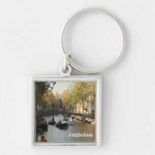 zNL017 AMSTERDAM schiffbarer Kanal, Schlüsselanhänger