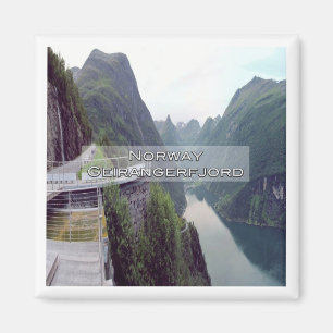 zNO117 GEIRANGERFJORD aus CLIMB, Kühlschrank Magnet