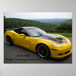 zo6 Korvette Poster