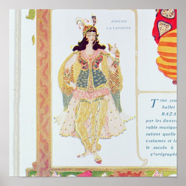 Zobeide Poster (Vorne)