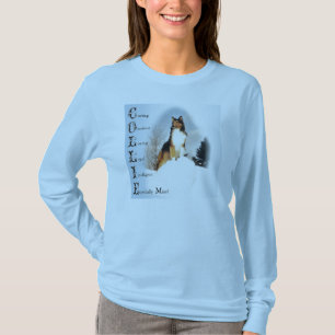 Zobel-raue Collie-Geschenke T-Shirt