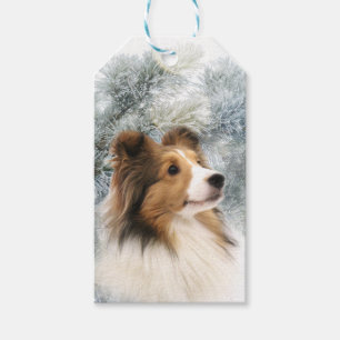 Zobel Sheltie Weihnachten Geschenkanhänger