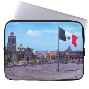 Zocalo, Mexiko City, Mexiko Laptopschutzhülle
