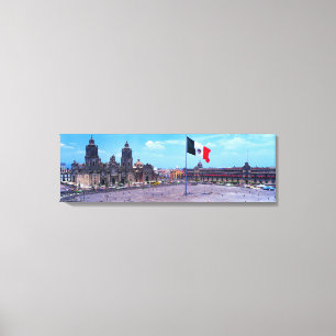 Zocalo, Mexiko City, Mexiko Leinwanddruck