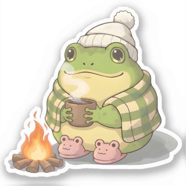 Zochis Charakter Kuscheltyp Aufkleber (Vorderseite)