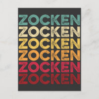 Zocken Vintage-Videospiel-süchtiger Gamer