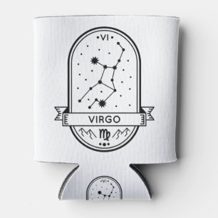 ZODIAC ABZEICHEN CONSTELLATION VIRGO STROCK DOSENKÜHLER