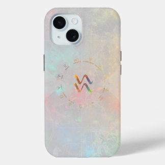 Zodiac Aquarius Karte - Weißes Design Case-Mate iPhone Hülle