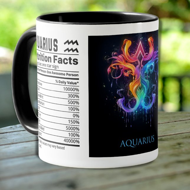 Zodiac Aquarius Tasse (Von Creator hochgeladen)