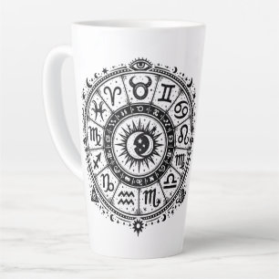 Zodiac Arcana — Die zwölf Zeichen von BurnsInHell Milchtasse