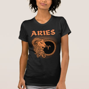 Zodiac Aries im mittelalterlichen Stil T-Shirt