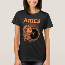 Zodiac Aries im mittelalterlichen Stil