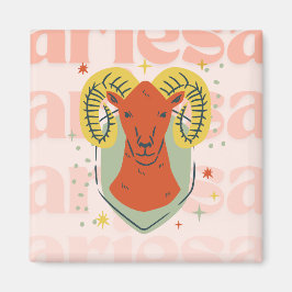 Zodiac Aries Magnet