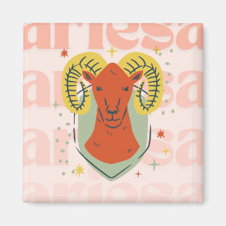 Zodiac Aries Magnet