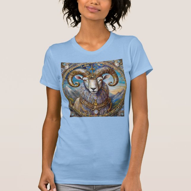 Zodiac - Aries the Ram T-Shirt (Vorderseite)