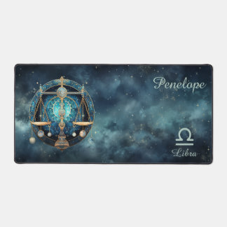 Zodiac Birth Sign Libra Astrolog Schreibtischunterlage