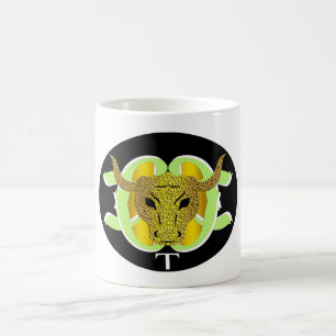 Zodiac Bull Sign Taurus Design Kaffeetasse