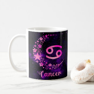 Zodiac Cancer Design Café Mug Cup