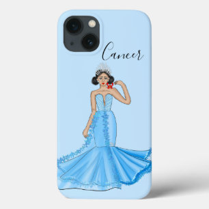 Zodiac Cancer Goddess with Red Crab Case-Mate iPhone Hülle