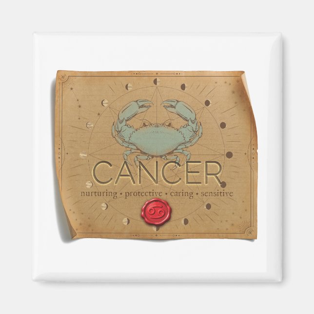 ZODIAC - Cancer - Magnet (Vorne)