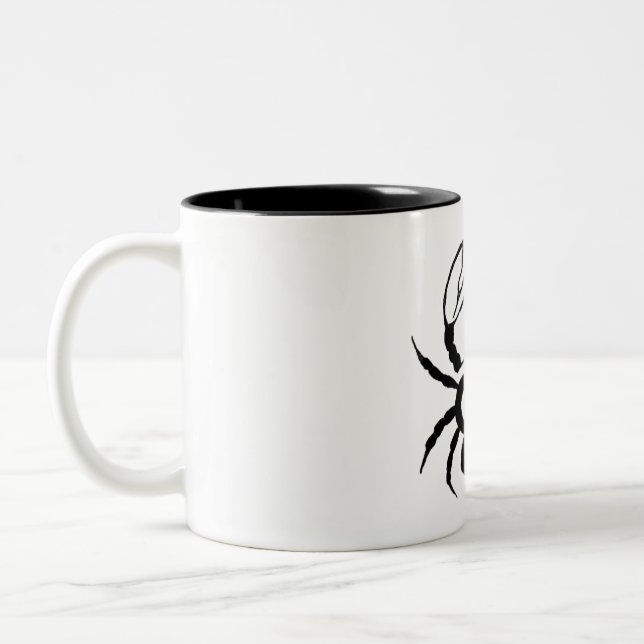 ZODIAC CANCER SIGN ZWEIFARBIGE TASSE (Links)