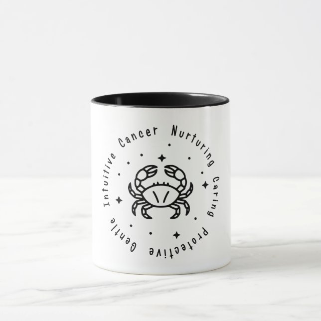 Zodiac Cancer Tasse (Zentrum)